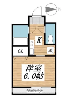 メゾン・ド・シャーレ【5階】の間取り