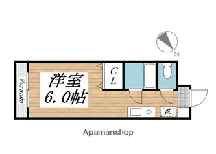 メゾン・ド・シャーレ【506号室】の間取り