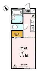 佐藤ハイツ【2階】の間取り