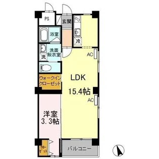 アーバン小串【2階】の間取り