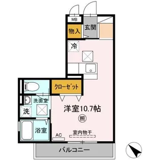 アドラーブル【1階】の間取り