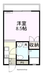 メゾンアイビーⅡ【212号室】の間取り