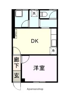 ひまわりハイツ【102号室】の間取り