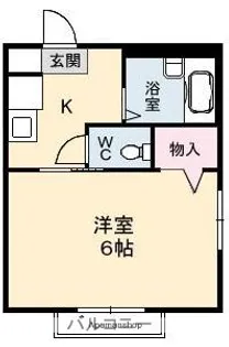 ディアス21【101号室】の間取り