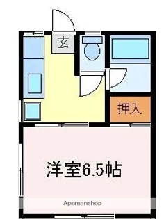 ハイツ瀬戸(広田)【E号室】の間取り