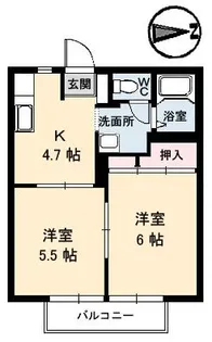 JOYFUL’SHIBANAKA【1階】の間取り