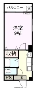 パルセシガ【405号室】の間取り