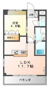 エル・グレイス【2階】の間取り