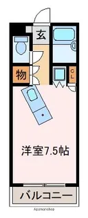 アルフィーネ宇部【302号室】の間取り