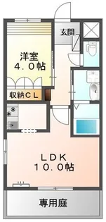 ルミナス・ステラ【1階】の間取り