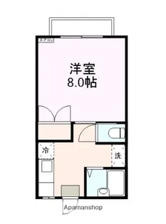 アルカディア【103号室】の間取り