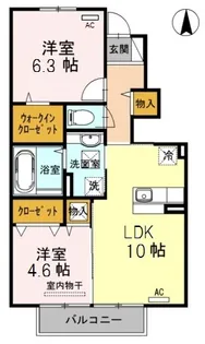 HIMIKOⅣ【1階】の間取り