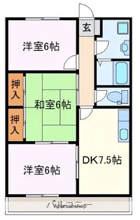 ニューマリッチ【102号室】の間取り