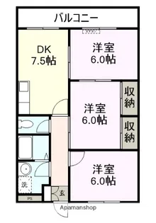 ニューマリッチ【203号室】の間取り