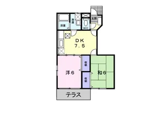 メゾンド・N【1階】の間取り