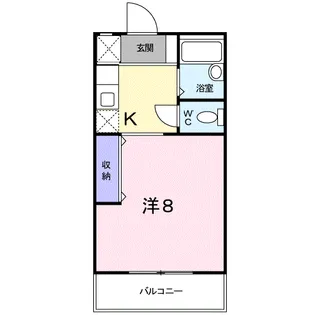 メゾン・プライム【2階】の間取り