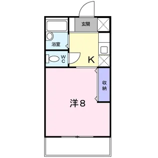 メゾン・プライム【1階】の間取り
