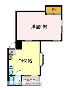 ポエムザマンション【103号室】の間取り