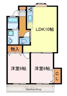 ひかりハイツ【103号室】の間取り