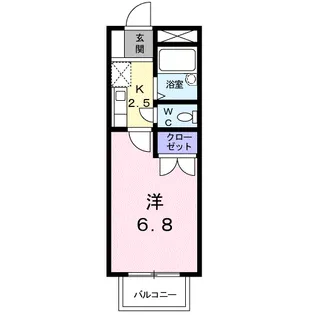 グリーンヒルズ【2階】の間取り