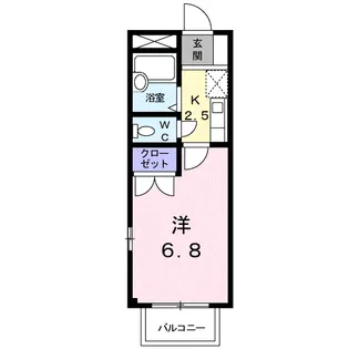 グリーンヒルズ【2階】の間取り