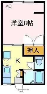 第二文京ハイツ【203号室】の間取り