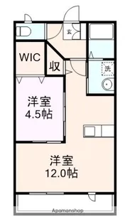 アーバンハウス琴芝Ⅰ【101号室】の間取り