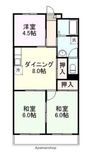 ガーデンハイツ【306号室】の間取り