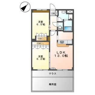 ミューズ【1階】の間取り