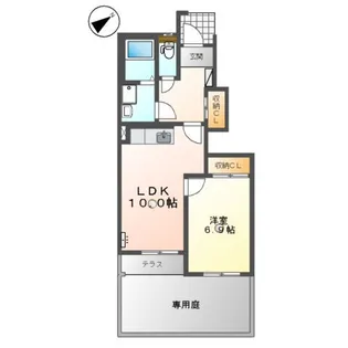 パストラル・結【103号室】の間取り