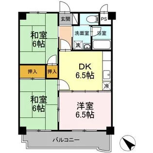 マンション 杏明館【3階】の間取り