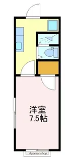 グレースマンション【305号室】の間取り