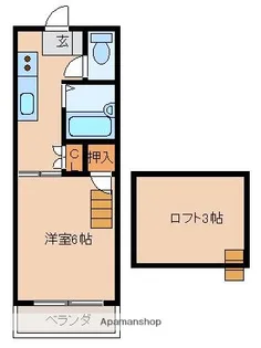 ノイン5【201号室】の間取り