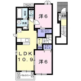 AVANCE【2階】の間取り