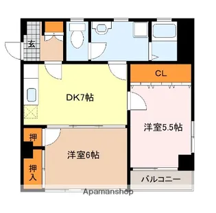 みすとらる2000【302号室】の間取り