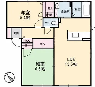 シャーメゾンコンファーレ C棟【1階】の間取り