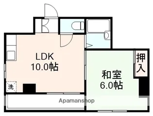 椎山マンション【701号室】の間取り