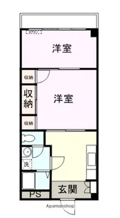 パシットレジデンツSP【406号室】の間取り