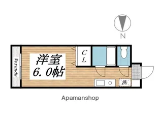メゾン・ド・シャーレ【305号室】の間取り