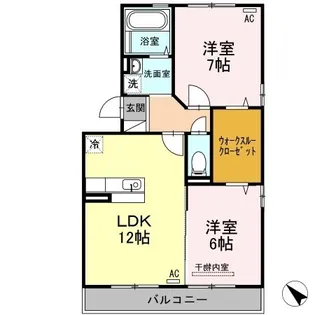 HIMIKOⅡ【3階】の間取り