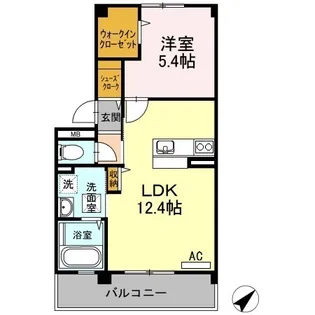 新川ヒルズ【1階】の間取り