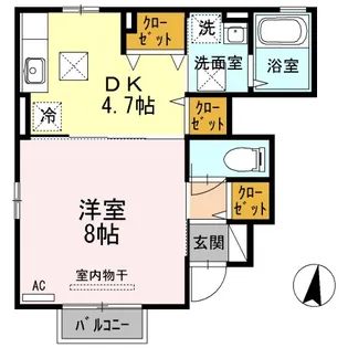 フローライト【1階】の間取り