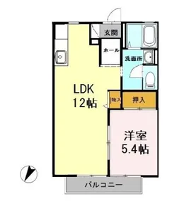 スターハイツ【2階】の間取り