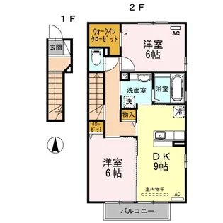 HIMIKOIII【2階】の間取り