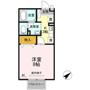 ハイスタンダード【1階】の間取り