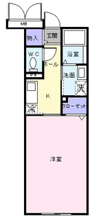 グランデュールR【1階】の間取り