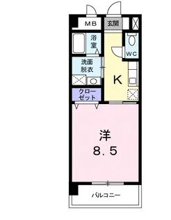 ローレル五反田【3階】の間取り