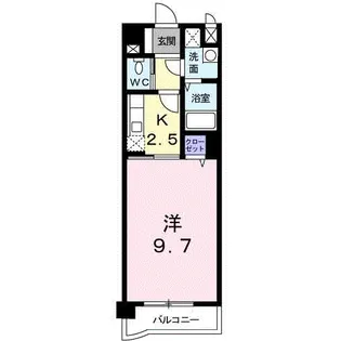 ガーデンパレス秋根【2階】の間取り