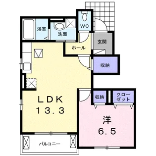グラン シャリオ【1階】の間取り