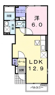 勇駿Ⅰ番館【1階】の間取り